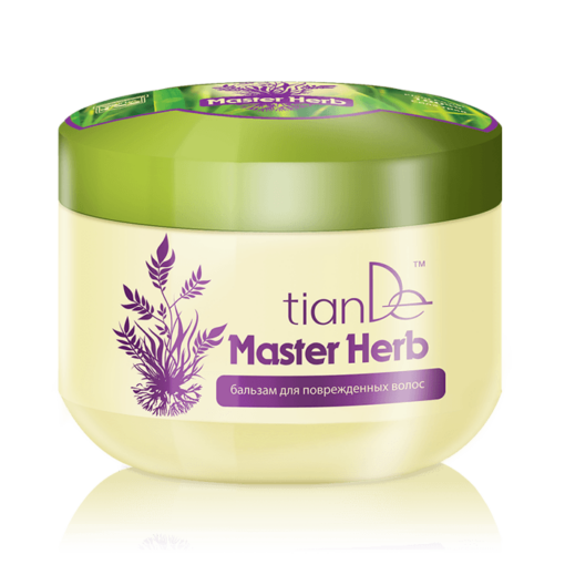 Tiande Krém-balzám na poškozené vlasy Master Herb, 500 g